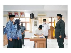 Wabup Richi Aprian Lantik 49 Pejabat Fungsional.