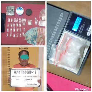 Edarkan Shabu, Karyawan Swasta Di Amankan.