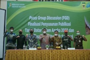 BPS Tanah Datar Gelar FGD Tanah Datar Dalam Angka 2022