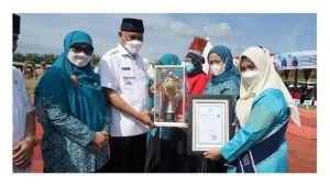 Tanah Datar Juara I Tingkat Provinsi Sumatera Barat Dasawisma Berprestasi.