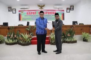 Gelar Paripurna, Seluruh Fraksi Ucapkan Selamat Atas WTP.