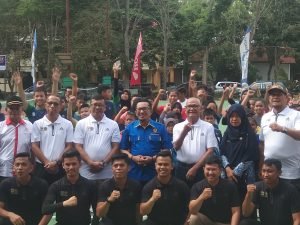 Bupati Eka Putra Buka Open Turnamen Tennis Junior 2022 Piala Bupati Tanah Datar.