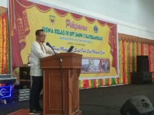 Hadiri Perpisahan, Bupati Eka Putra: jadilah pemuda harapan bangsa.