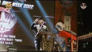 Kapolda Sumbar buka Sumatera Bike Week 2022 di Bukittinggi