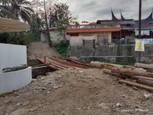 Tak Dapat Izin Dari Pemilik Lahan, Jembatan Darurat Gagal Dikerjakan.