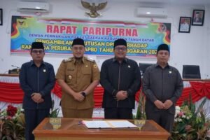 8 Fraksi DPRD Menerima, Ranperda Perubahan APBD Tahun 2022 Menjadi Perda
