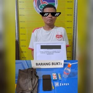 Tim Opsnal Tarantula Polres Tanah Datar, Amankan Pengguna Narkoba
