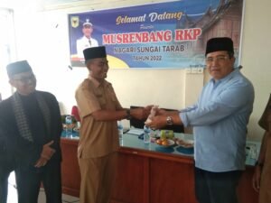 Gelar Musrenbang, 5 Kegiatan Fisik Jadi Prioritas Nagari Sungai Tarab.