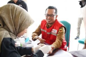 Jelang Bulan Suci Ramadhan 1444 H, PMI Tanah Datar Gelar Gebyar Donor Darah
