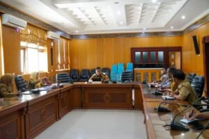 Hadiri Rakor Pengendalian Inflasi Daerah, Wabup Richi Minta OPD Segera Tindaklanjuti Arahan Mendagri