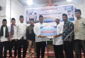 Kunjungi Masjid Baitul Makmur Minang Kabau, Ini Pesan Wabup Richi Aprian.