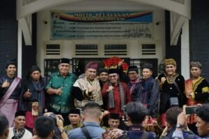 PENGUKUHAN KAN PAGARUYUNG DIHADIRI WAMENAKER RI