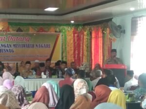 Gelar Musnag, Ini Kata Wali Nagari Saruaso.