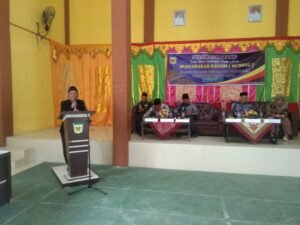 Wali Zulbahri: Pembangunan Nagari Simabur Hanya Dibantu Bupati Eka Putra.