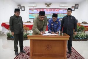Akhirnya, DPRD Tanah Datar Setujui Ranperda PDRD Menjadi Perda