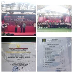 Peroleh Nilai Tertinggi, Pemerintah Kabupaten Tanah Datar Terima Penghargaan Kabupaten Peduli HAM Ketujuh Kali