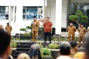 Gelar Apel Perdana Di Tahun 2024, Ini Kata Bupati Eka Putra.