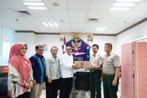 Buah Kerja Keras Bupati Eka Putra, Tanah Datar Terima Bantuan Logistik Dari BNPB