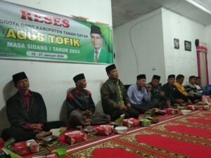 Gelar Reses, ini Kata Legislator Agus Tofik.