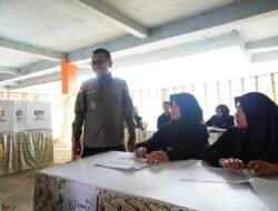 Tinjau PSU, Bupati Eka Putra Katakan Terlaksana dengan Aman dan Lancar