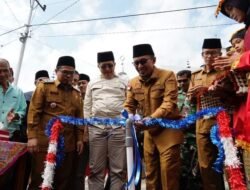 SPAM Diresmikan Bupati Eka Putra, Kebutuhan Air Bersih Masyarakat Jorong Ampalu Terpenuhi