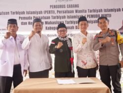 Hadiri Pelantikan dan Pengukuhan PERTI, Bupati Eka Putra Sampaikan Ini Pesannya