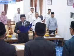 Bupati Eka Putra Lantik 6 Orang Pejabat Manajerial