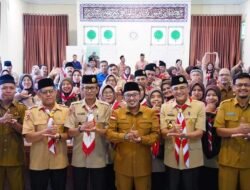 Buka Rekerran Pramuka, Bupati Eka Putra Puji Semangat Peserta