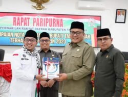 Bupati Eka Putra Sampaikan Nota Pengantar LKPj 2023