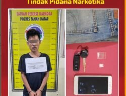 Sat Res Narkoba Polres Tanah Datar, Kembali Amankan Pelaku Narkoba