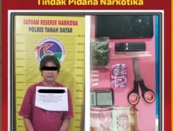 Sat Res Narkoba Amankan Terduga Penyalahgunaan Narkoba Di Kec.Pariangan.