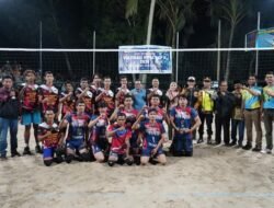 Bupati Tanah Datar Eka Putra Buka Open Turnamen Voly Ball IPPAS Cup II Balimbing