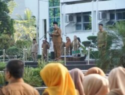 Masa Tanggap Darurat Berakhir, Bupati Eka Putra Pimpin Apel dan Ini Pesannya