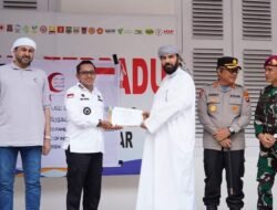 Serahkan Bantuan, Delegasi UEA Lihat Langsung Kondisi Pengungsi