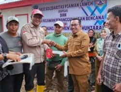 Huntara Selesai, Bupati Eka Putra Sampaikan Terima Kasih