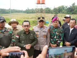 Untuk Relokasi, Bupati Eka Putra Tinjau Lahan Di Rambatan