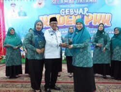 Bupati Eka Putra, Gebyar Kader PKK Ajang Silaturrahmi Menuju Keluarga Sejahtera