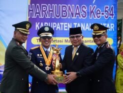 Upacara Harhubnas, Bupati Eka Putra Apresiasi Seluruh Insan Perhubungan