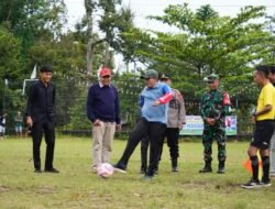 Buka Bola Kaki Cup IV Nagari Pagaruyung, Bupati Eka Putra : Ini Wadah Mengembangkan Bakat Anak Nagari