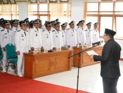 Bupati Eka Putra Kukuhkan Perpanjangan Masa Jabatan 75 Walinagari dan BPRN