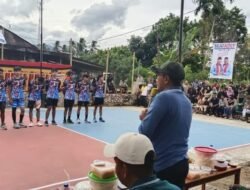 Dibuka Bupati, Pemuda Balai Tangah Pererat Persatuan Melalui Turnamen Bola Voly