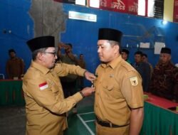 Lantik Pj. Wali Nagari Sungayang, Bupati Eka Putra : Segera Anggarkan untuk Musna Pemilihan Wali Nagari Antar Waktu