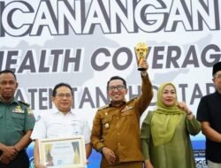 Bupati Eka Putra Canangkan UHC “Tanah Datar Sehat, Merdeka Berobat”