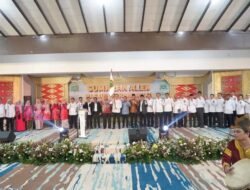 Bupati Eka Putra Hadiri Pengukuhan IKAPPABASKO dan Aksi Sosial