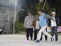 Buka Turnamen Futsal Lindbas Cup IIIBupati Eka Putra : Dukung Kegiatan Bersifat Positif