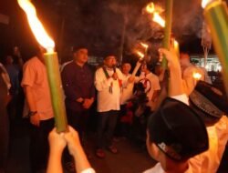 Milad ke 3, Rumah Tahfizh Ukhuwah Gelar Pawai Obor