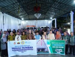 Satu Rasa Satu Penanggungan, Keluarga Minang di Australia dan Yayasan Yarsi Serahkan Bantuan Untuk Korban Galodo