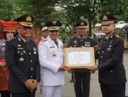 Hari Bhayangkara ke-78 Polres Tanah Datar Gelar Upacara Di LCM Batusangkar