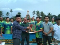 Dua Legislator Partai Pengusung Richi-Donny, Tutup Turnamen Antar Nagari Cup