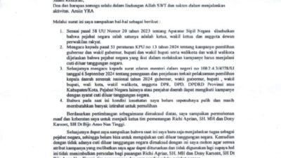 M.Shadiq Pasadigoe Mundur, Sekretaris DPD Layangkan Surat Ke DPP Nasdem